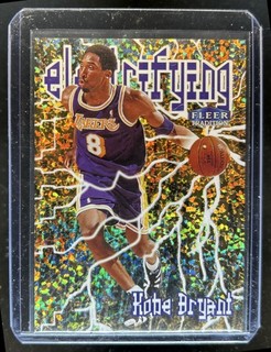 1998 99 Fleer Tradition Kobe Bryant Electrifying #1E Lakers