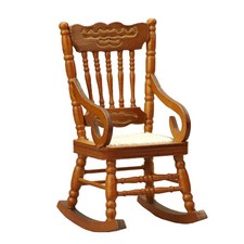 Rocking Chair Toys Vintage Miniature Dollhouse Dolly Model Chairs