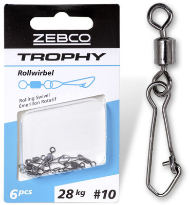Zebco Gr.: 8 L: 28mm Trophy Rollwirbel 28kg