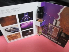 Purple Bronze by SUPERZ Extrait de Parfum SAMPLE 0.06 fl oz. NEW BEAST MODE!