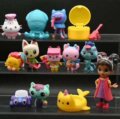 #ad 13pcs set Gabby#x27;s Dollhouse Action Figure Cute Doll Collection Model Toys $8.99