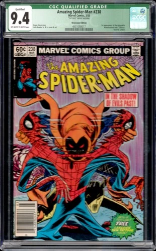 Amazing Spider-Man #238 1983 1st App Hobgoblin Newsstand CGC 9.4 Qualified