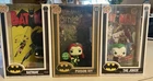 Funko Pop Comic Cover Batman Lot of 3 DC Comics Joker Poison Ivy New Sealed