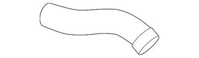 Genuine Audi Inter-Cooler Hose 4K0-145-709-R