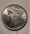 1887 P Morgan Silver Dollar Nice BU / UNC