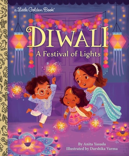 Diwali: A Festival of Lights (Little Golden Book), Yasuda, Anita,Varma, Darshika