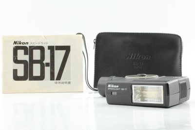 Tested [Top MINT w/Case] Nikon Speedlight SB-17 Flash TTL for F3 F3HP From JAPAN