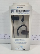 Infinitek Sport Wireless Bluetooth Earbuds w/ Remote  Mic