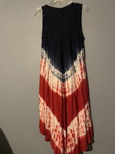 Vestido Seven Islands American Flag Shift The-Dye OS Nuevo