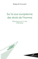 Sur La Cour EuropéEnne Des Droits De L'homme | Bostjan M. Zupancic | Taschenbuch