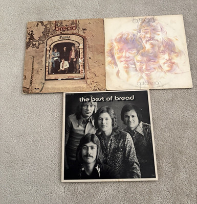 Lot of Bread LPs [Manna/Guitar Man/The Best of Bread]