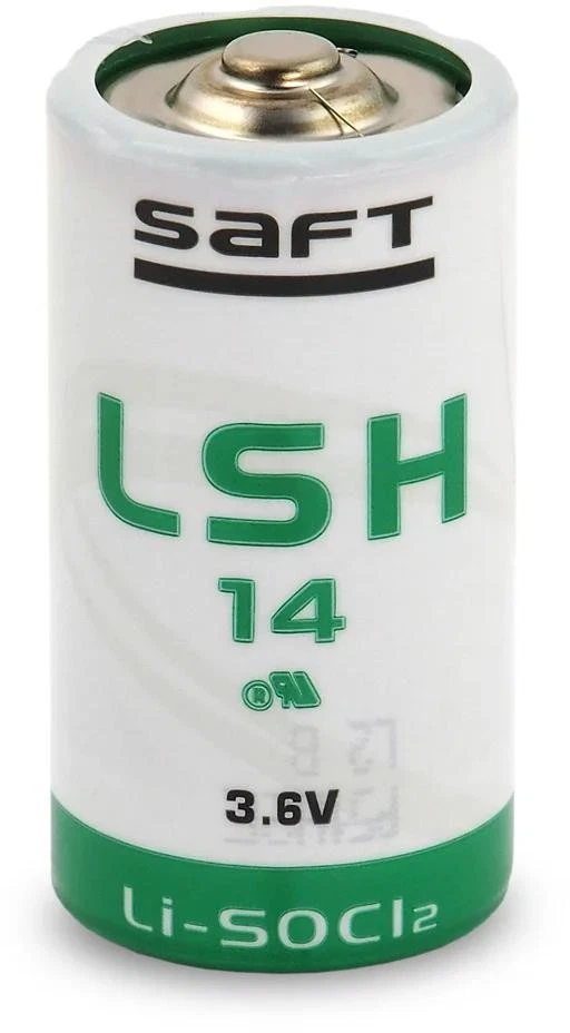 2032000015164 Bateria LSH14 C / R14 LiSOCl2 SAFT 3,6V 5800mAh (1 szt.) SAFT - Photo 1/1