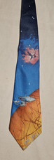 STAR TREK: The Next Generation 1991 Men's Tie Original Ralph Marlin Pre-owned