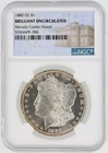 1882-CC Morgan Silver Dollar NGC BU S$1 Carson City Minted No Reserve