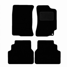 Subaru Impreza GC 1993-2000 Fully Tailored Carpet Car Mats Black 4pc Heel Pad