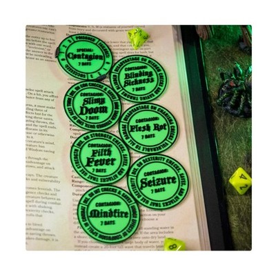 DungeonMod Dice & Supplies Contagion Set New