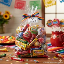 30pc ULTIMATE Mexican USA Candy Mix Assortment for Christmas Stocking Stuffers