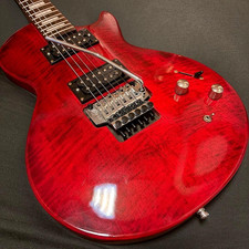 GrassRoots Les Paul Flame Maple Floyd Rose ESP Metal Vkei Vintage Guitar Japan
