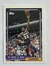 1992 Topps 54 Magic Johnson  Los Angeles Lakers