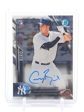 GREG BIRD 2016 BOWMAN CHROME ROOKIE AUTO #CRA-GB YANKEES Q3249