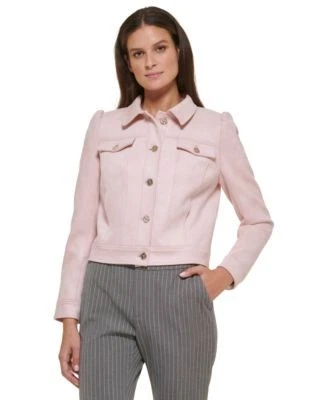 Tommy Hilfiger Womens Puff-Shoulder Button-F 196701776259 14 RT $139.0