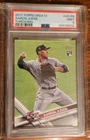 2017 Topps Update Series Throwing #US166 AARON JUDGE Rookie Card Psa 9 MINT