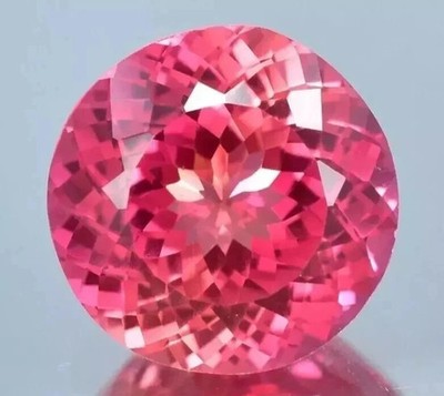 100 Ct Natural Flawless Pink Rose Morganite Loose Round Cut Gemstone Certified
