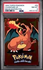 1999 TOPPS POKEMON THE MOVIE EDT FOIL #E6 CHARIZARD #6 PSA 8