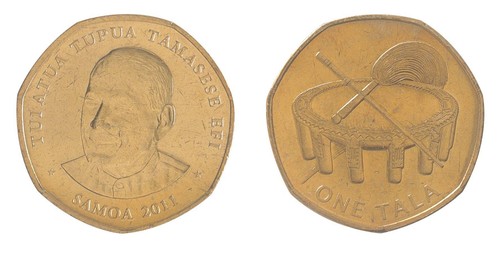Samoa 1 Tala, 2011, KM #171, Mint