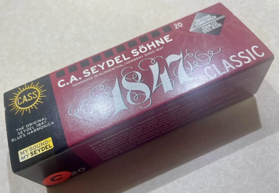 Armónica Seydel Noble (tal vez), llave de do Foto 2 de 4