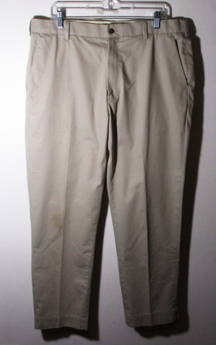 BROOKS BROTHERS Tan "Advantage Clark Fit" Chino Pants Men's Size 38X30 - Picture 1 of 5