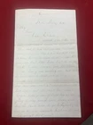 1863 Rebels Evacuating Richmond Going on Duty Negro Civil War Letter