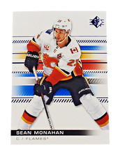 2019-20 SP Authentic Hockey Blue Foil Sean Monahan #7 Calgary Flames NHL