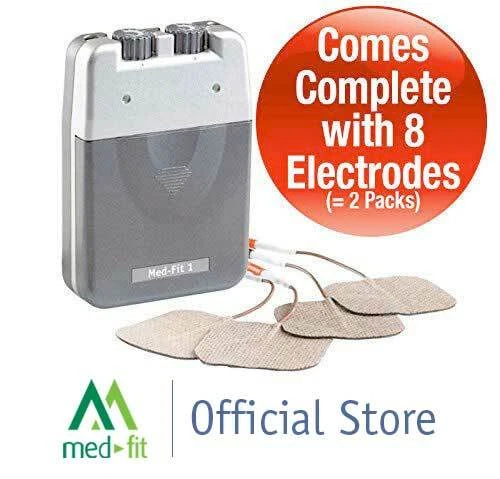Med-Fit 1 Dual Channel Tens Machine-Fast Effective Pain Relief with 8 Electrodes - Picture 7 of 7