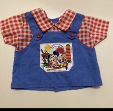 RARE Vintage Disney Baby Top Mickey  Donald 0/6 mths