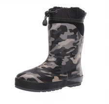Western Chief, Black Camo, Neoprene, Snow and Rain Boot, Boys, 910