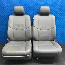 05-07 Toyota Avalon Driver Front Left Right Seat Bucket Leather Gray Heated