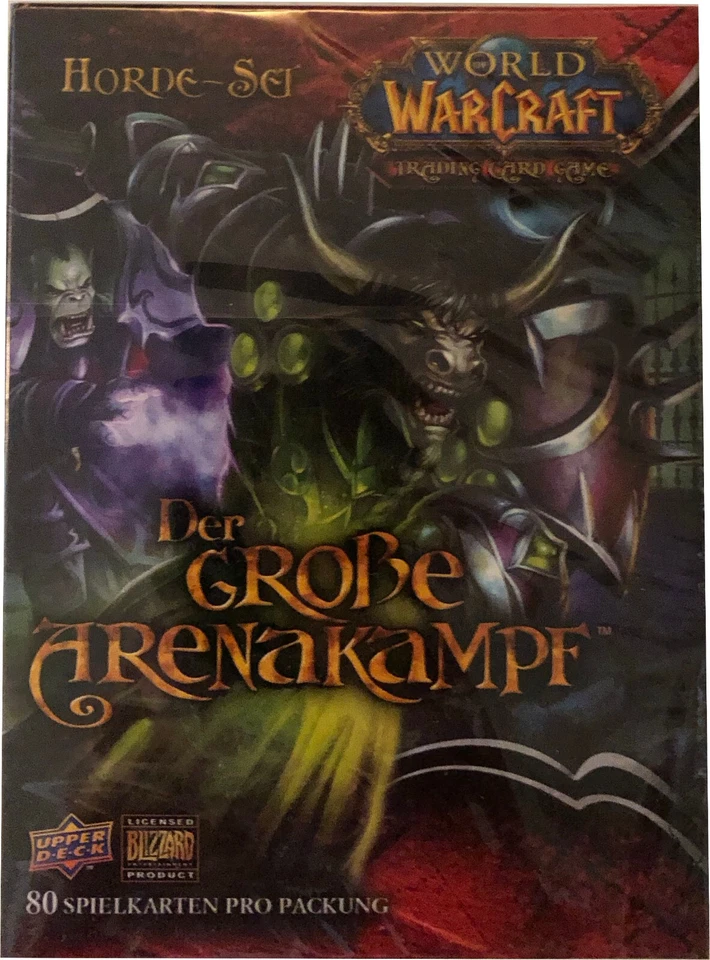 WOW World of Warcraft TCG - 2x Der große Arenakampf - je 80 Karten - NEU & OVP - Bild 4 von 4