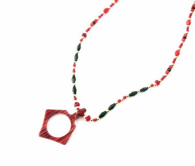 Eyeglass Necklace by Calabria EC-6-R&B