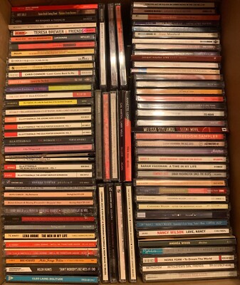 Huge Jazz Vocal LOT - find your search here - flat rate shipping UPDATED 4/23