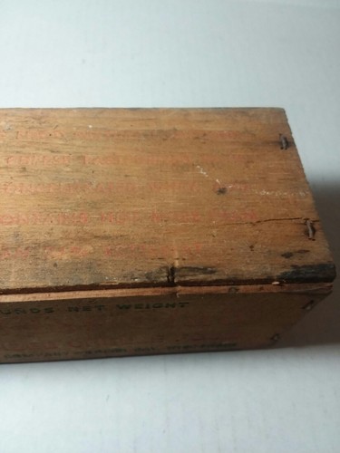 Vintage Windsor Club Wooden Two Pound Pasteurized Cheese Box Wisconsin - Picture 7 of 11