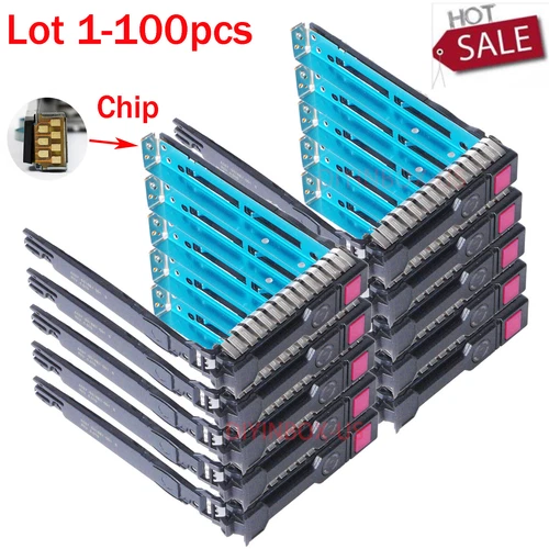 Lot OEM HP 651687-001 2.5" HDD Tray Caddy for G8 Gen8 G9 DL380p DL360 651699-001