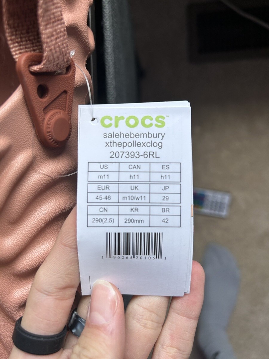 Crocs The Pollex Clog x Salehe Bembury Kuwata | Size 11M/12.5W