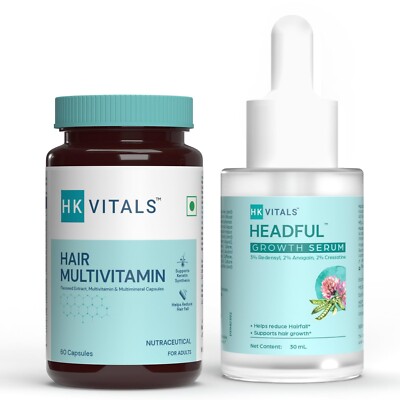 Hair Re-Growth Kit | Controls Hairfall & Promotes New Hair Growth Fast Shipping
