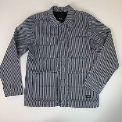 Vans Vault x Mount Vernon Mills Chore Coat Mens M Workwear Blue