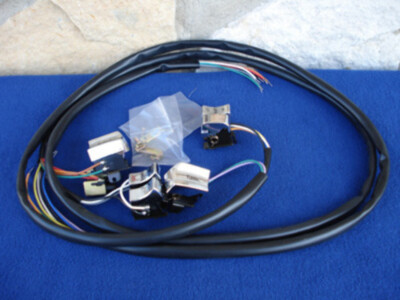 HANDLEBAR CHROME SWITCH KIT FOR HARLEY 82-95 PARTS | eBay