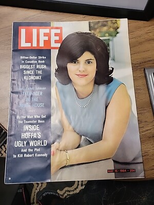 Life Magazine May 15, 1964 - Luci Baines Johnson - Willie Mays - Jimmy Hoffa Ads