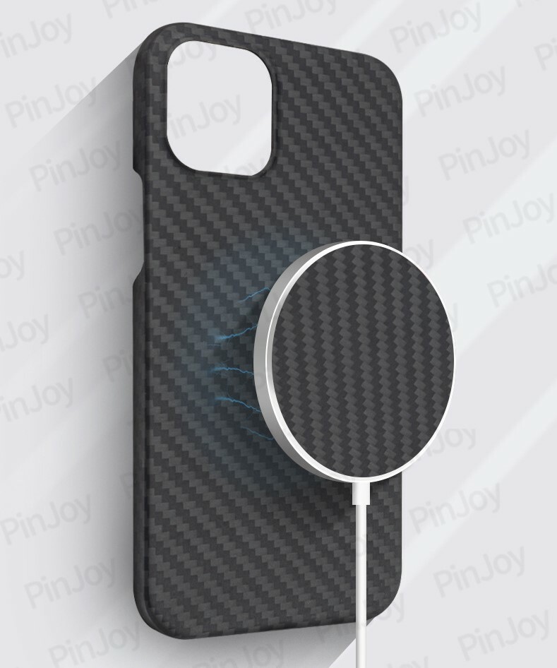 Magnetic MagSafe Genuine Carbon Fiber Slim Case Cover fr iPhone 12 13 14  Pro Max