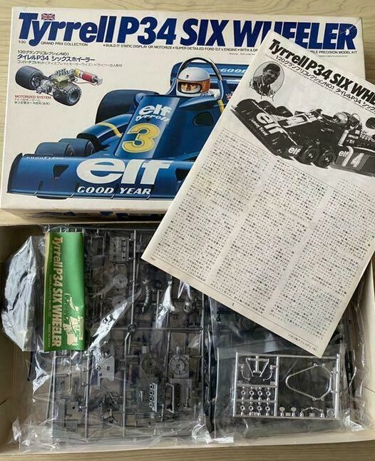 TyrrelI P34 Six Wheeler Tamiya 1/20 No.1 | eBay