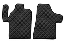 Fu&szlig;matten Aus Kunstleder Schwarz F&uuml;r Mercedes Vito II Von 01.2004 Bis 12.2014